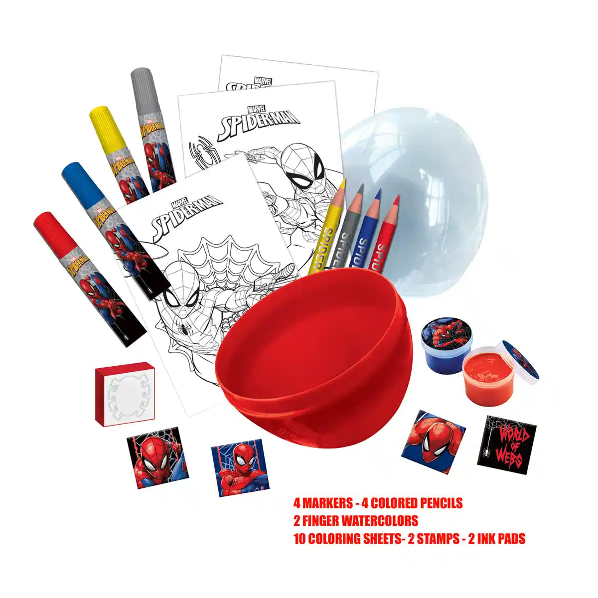 Spider-Man الغموض المفاجئ البيض