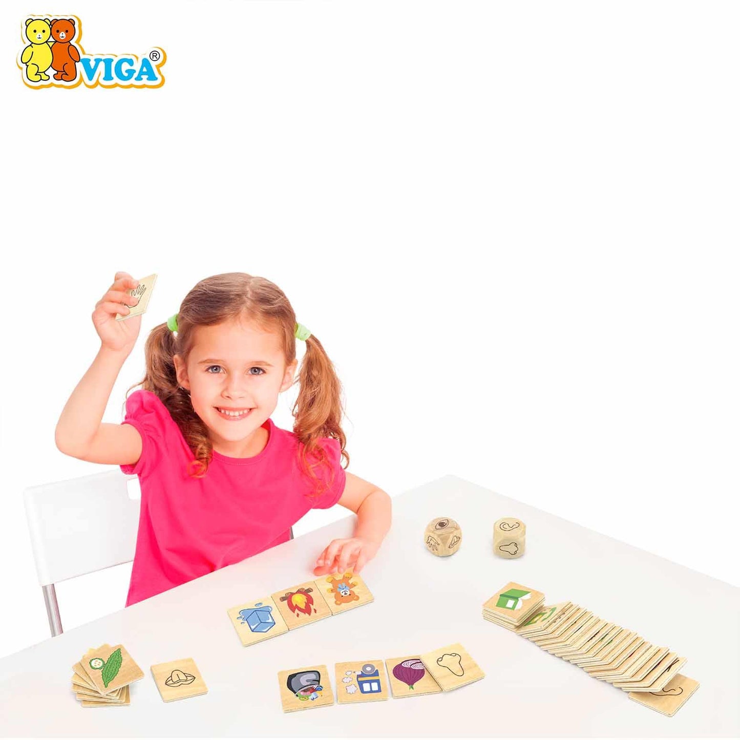 Viga Learning Senses Puzzle Set