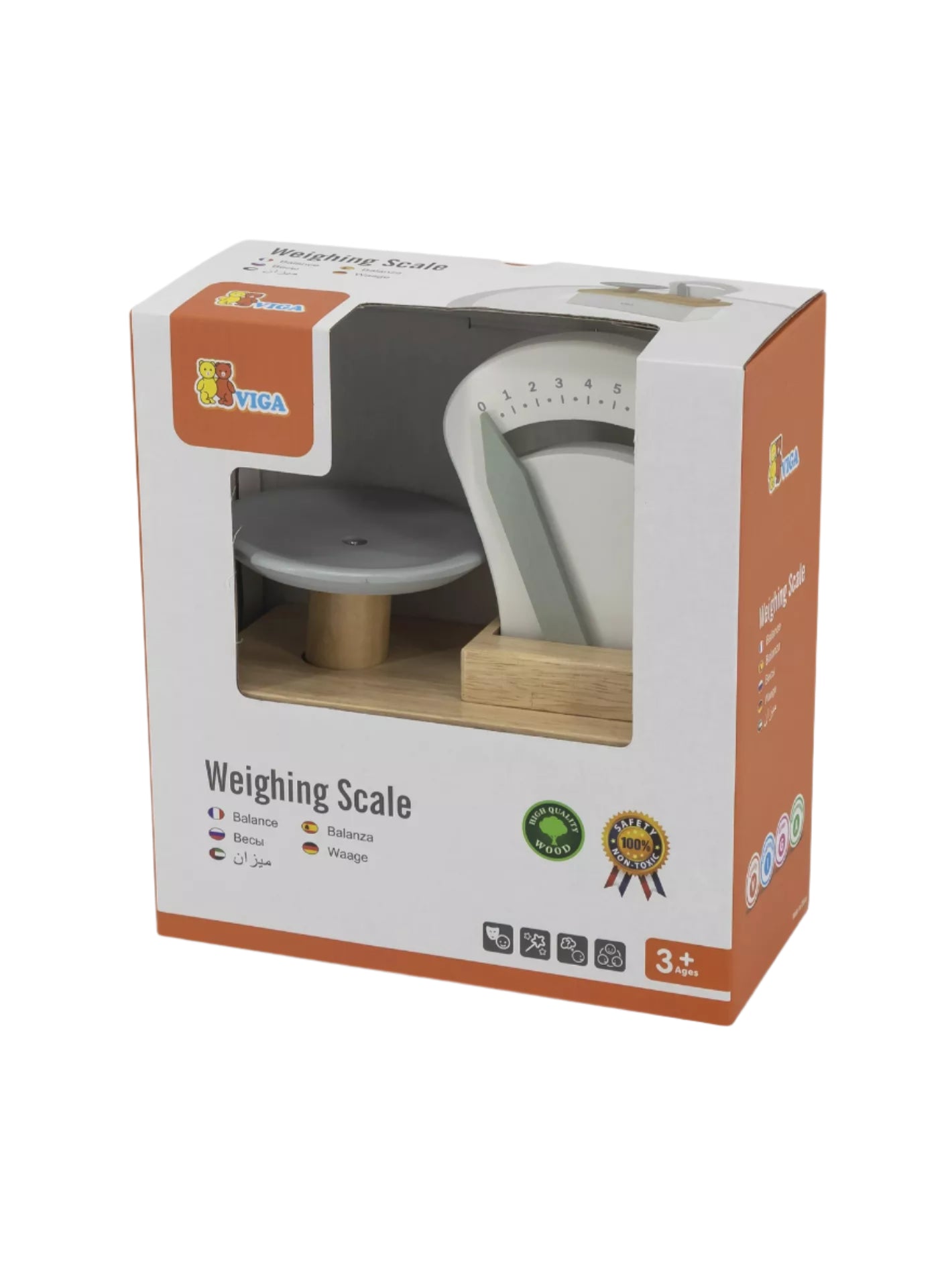 Viga Wodden Weighing Scale