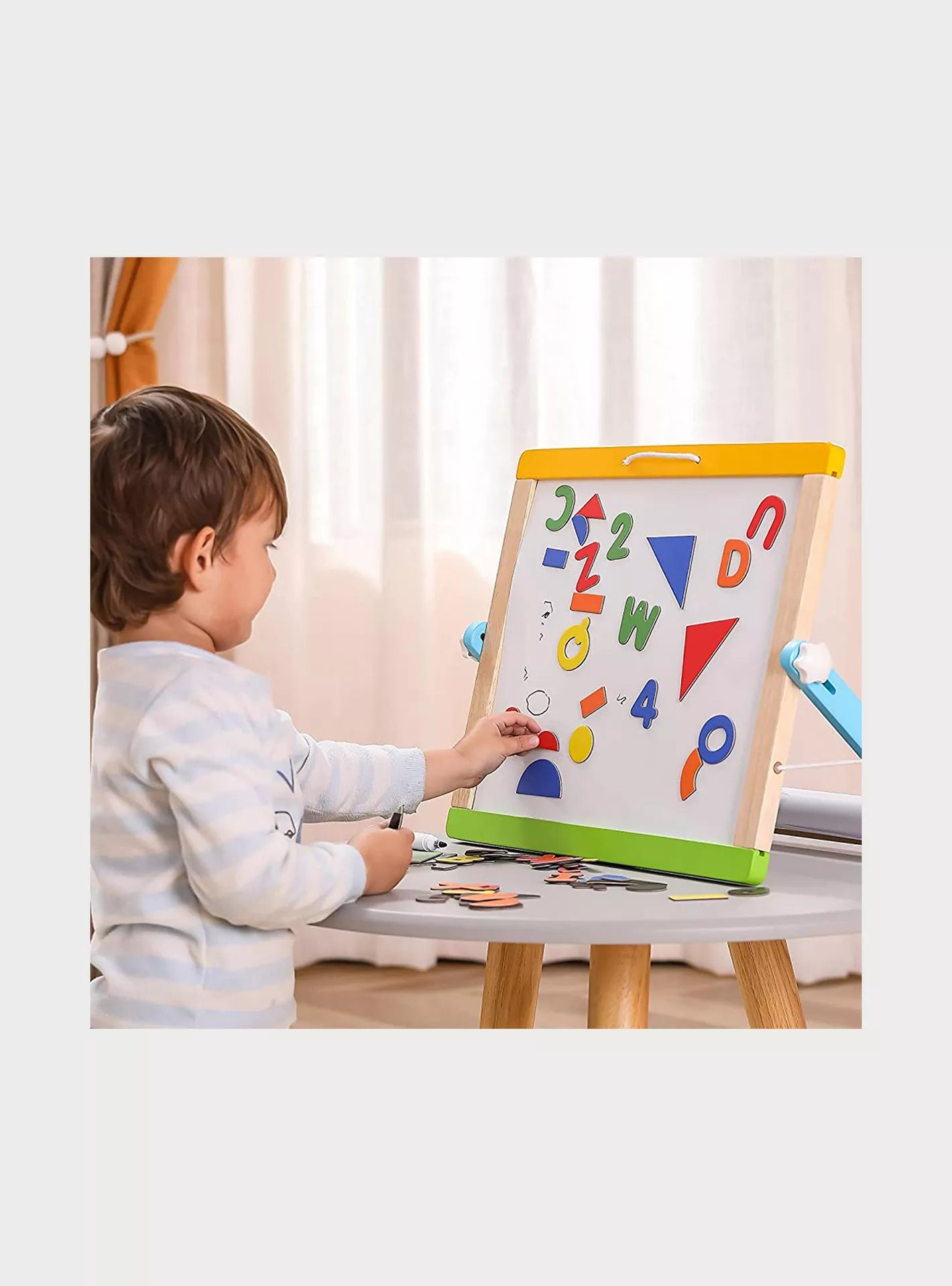 Magnetic Dry Erase and Chalk Board