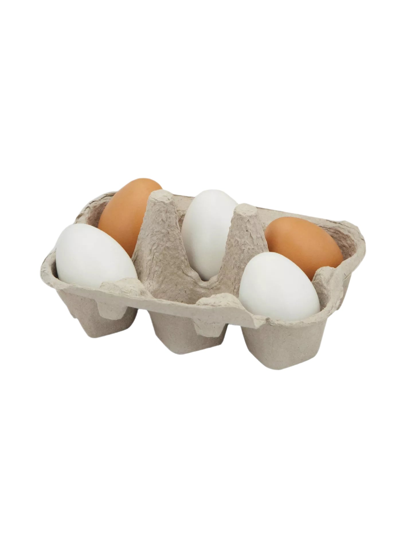 Viga 6-Piece Wooden Eggs