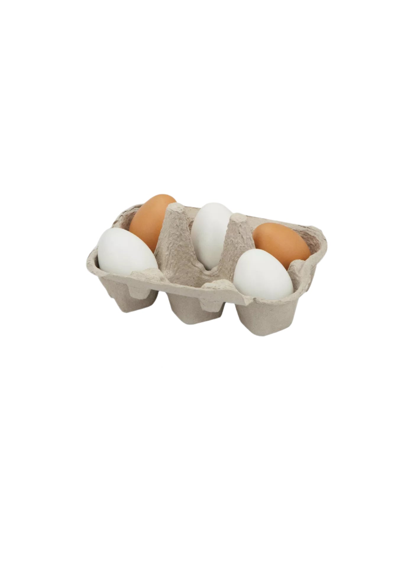 Viga 6-Piece Wooden Eggs