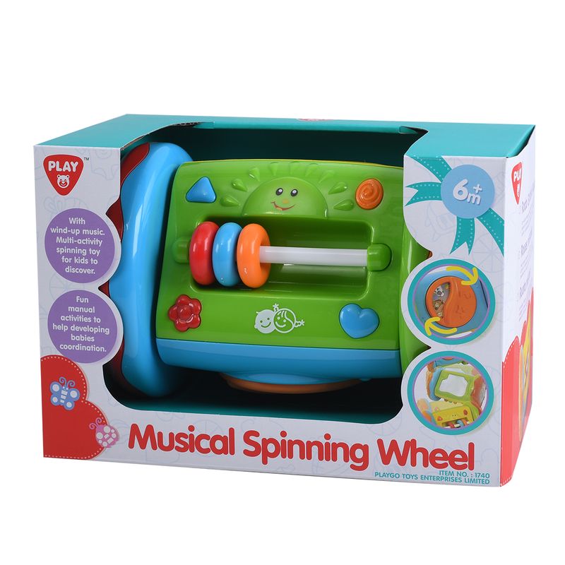 Playgo Musical Spinning Wheel