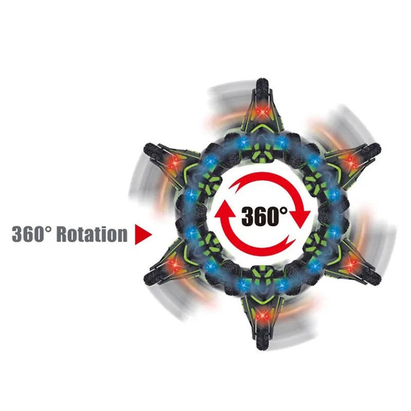 Stunt 3 Tires Car – Remote Control 2.4GHz Off-Road Flip Vehicle