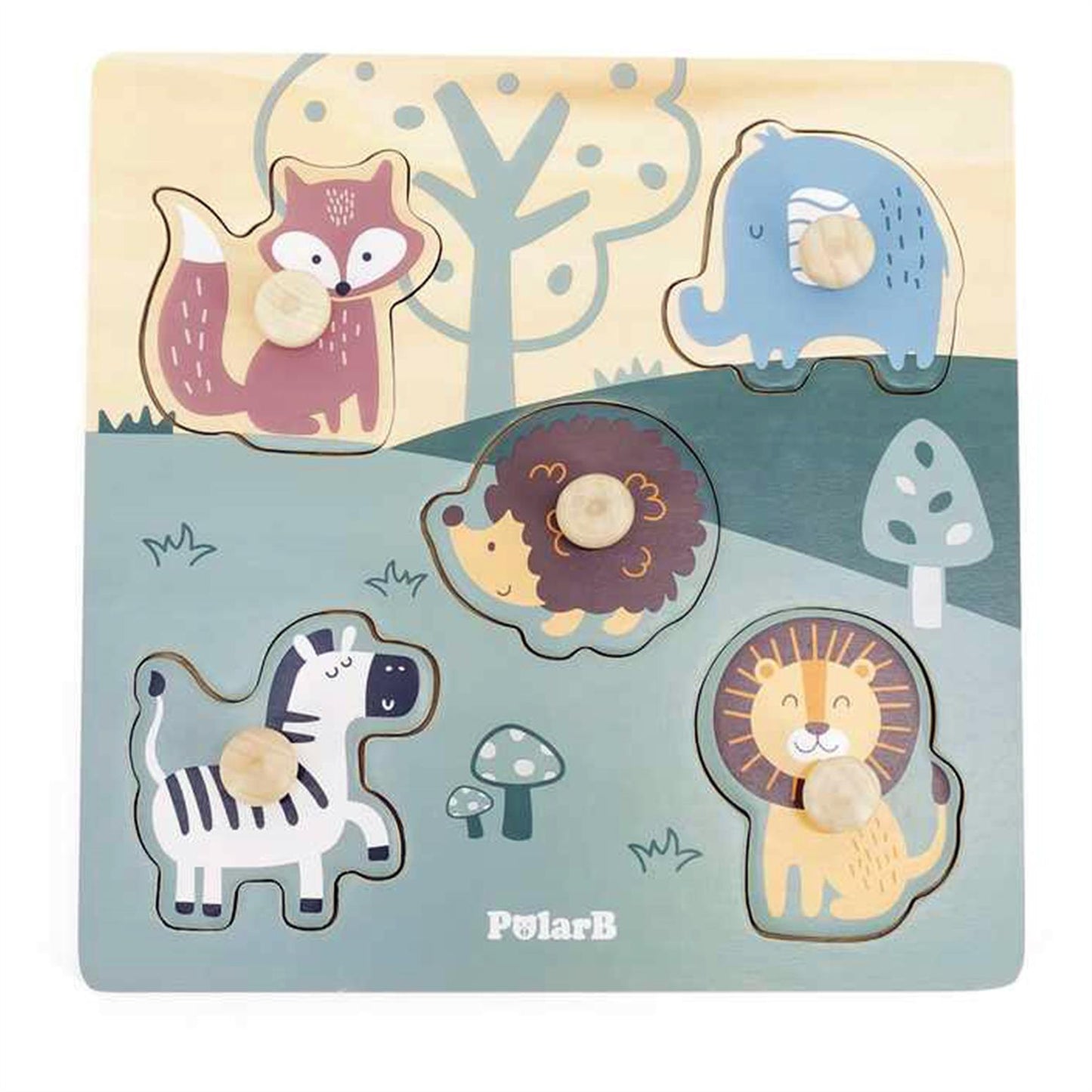 Flat Puzzle -Animals