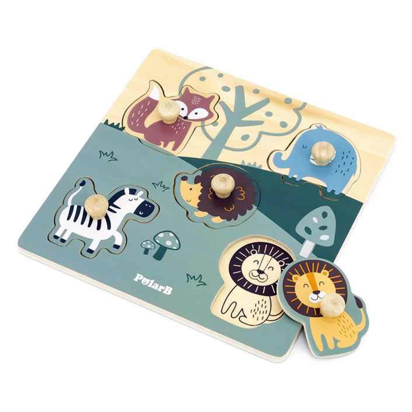 Flat Puzzle -Animals