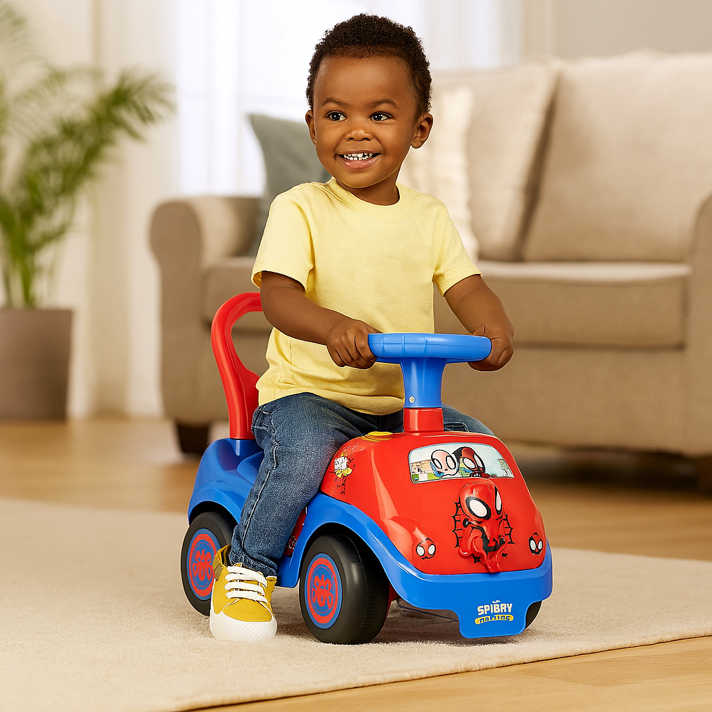 Kiddieland Spidey Team Active Ride-On