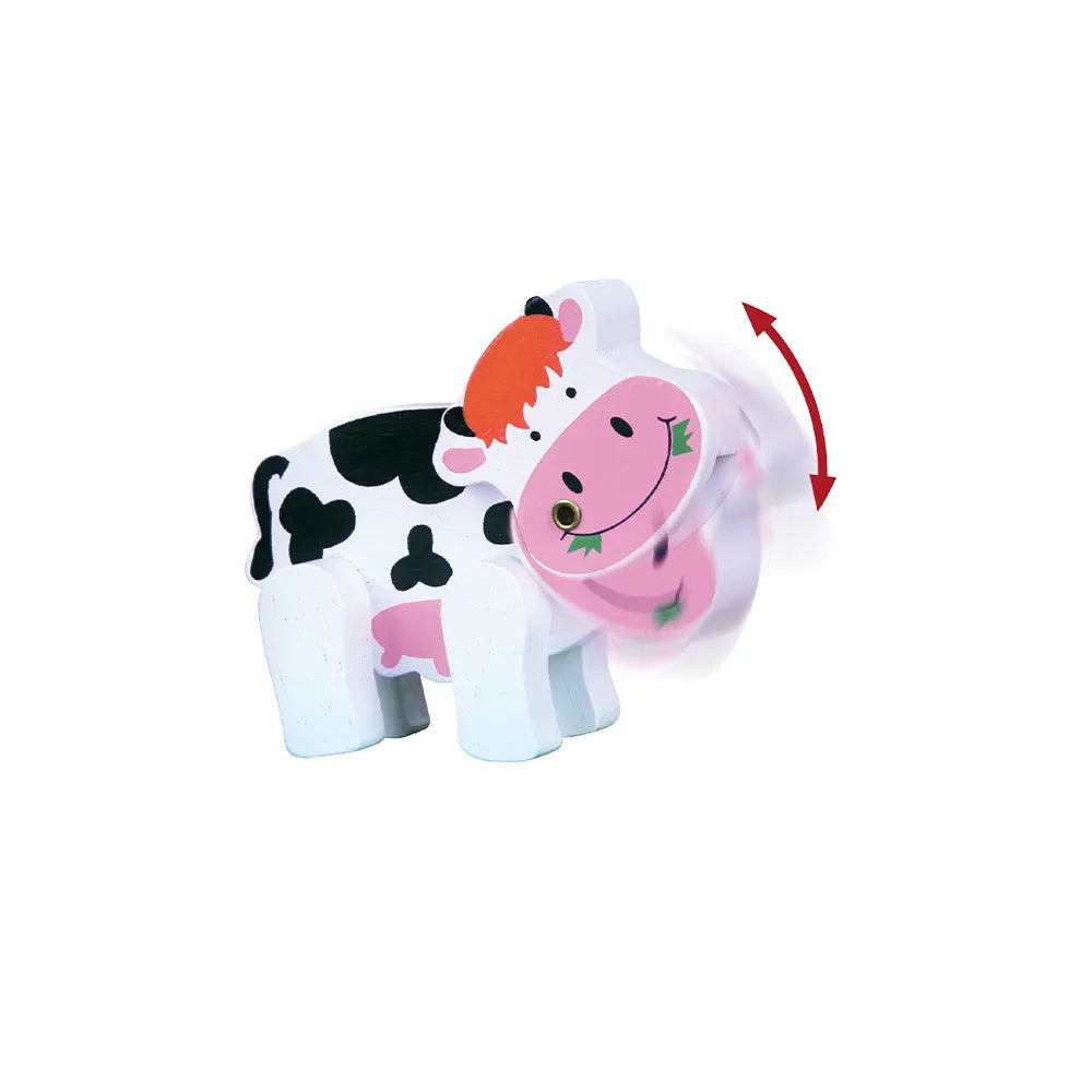 Viga Mini Wire Beads - Cow