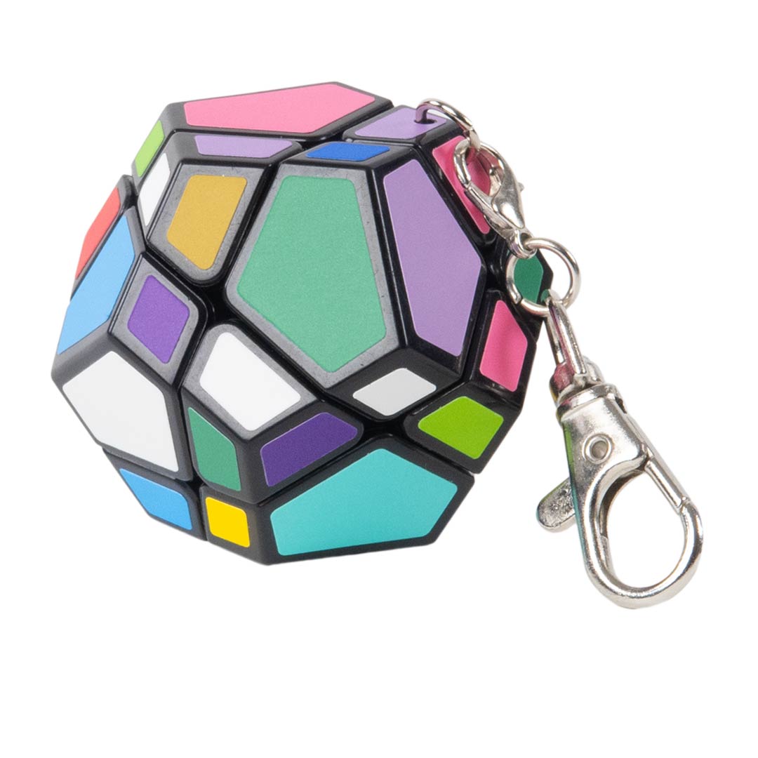 Meffert´s Mini Skewb 3D Puzzle Keychain 12 Sides