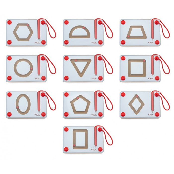 Magnetic Writing Board - Geometric Shape Set