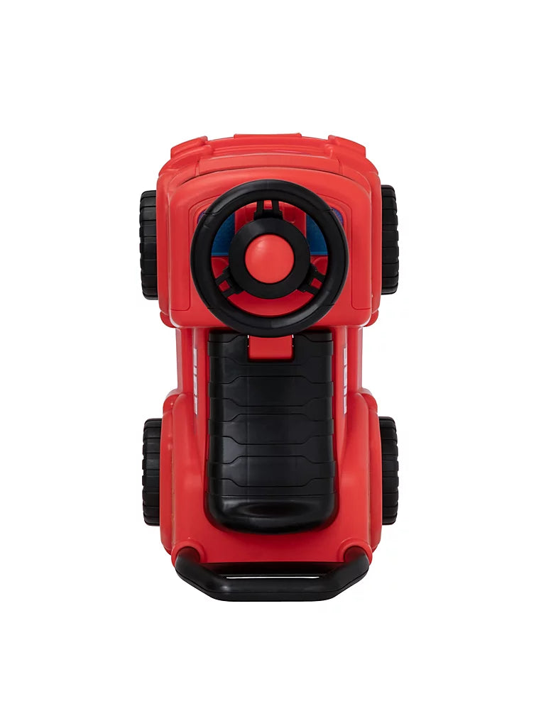 HALSALL-EVO SCOOTERS Fire Engine Foot-to-Floor Ride-On