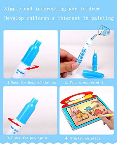 Magic Water Coloring Book