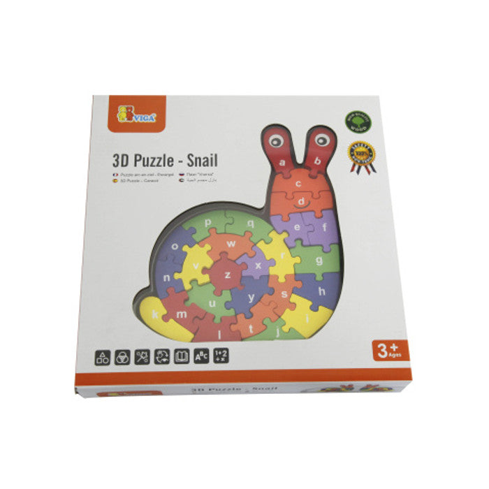 Viga 3D Puzzle - Snail
