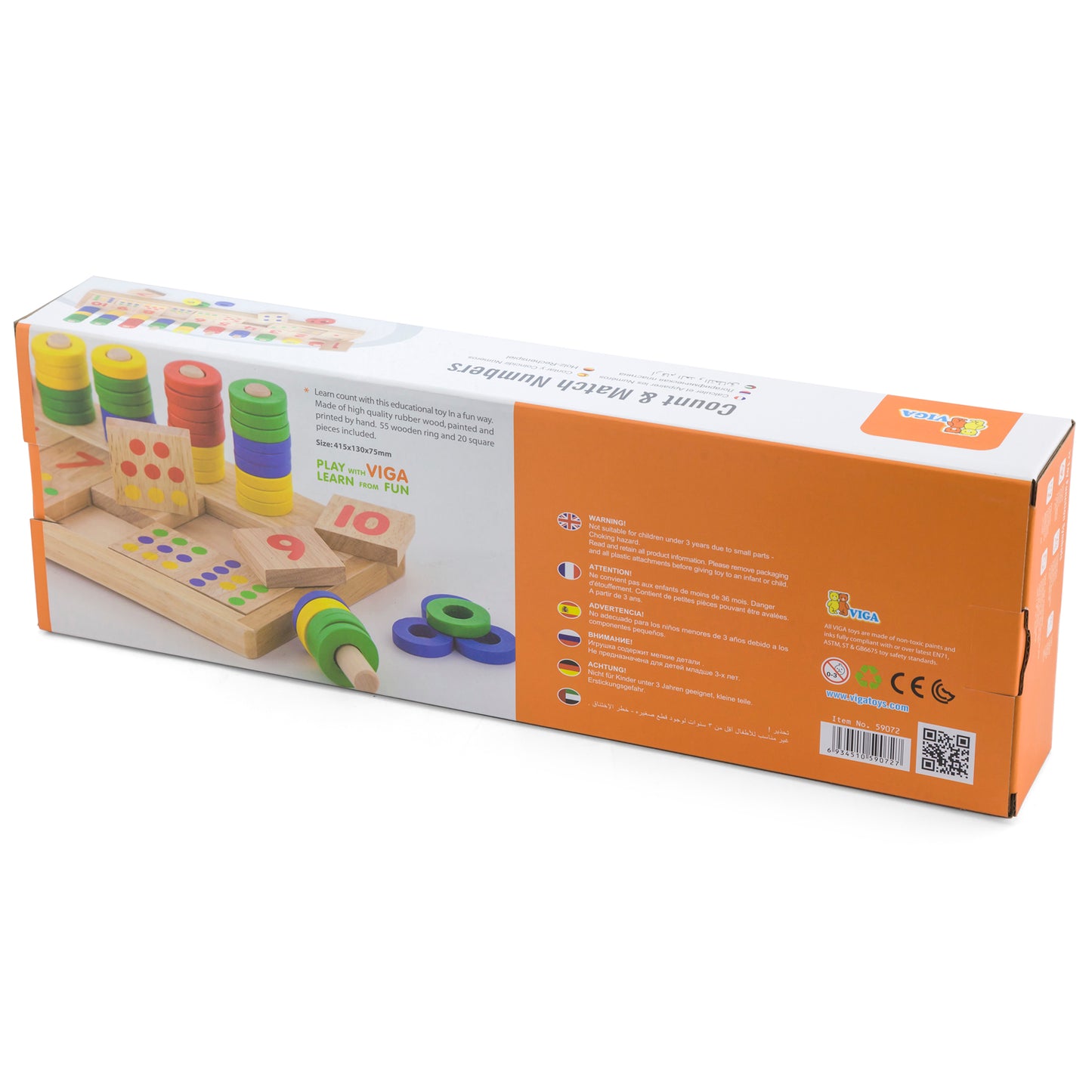 Viga Count & Match Numbers