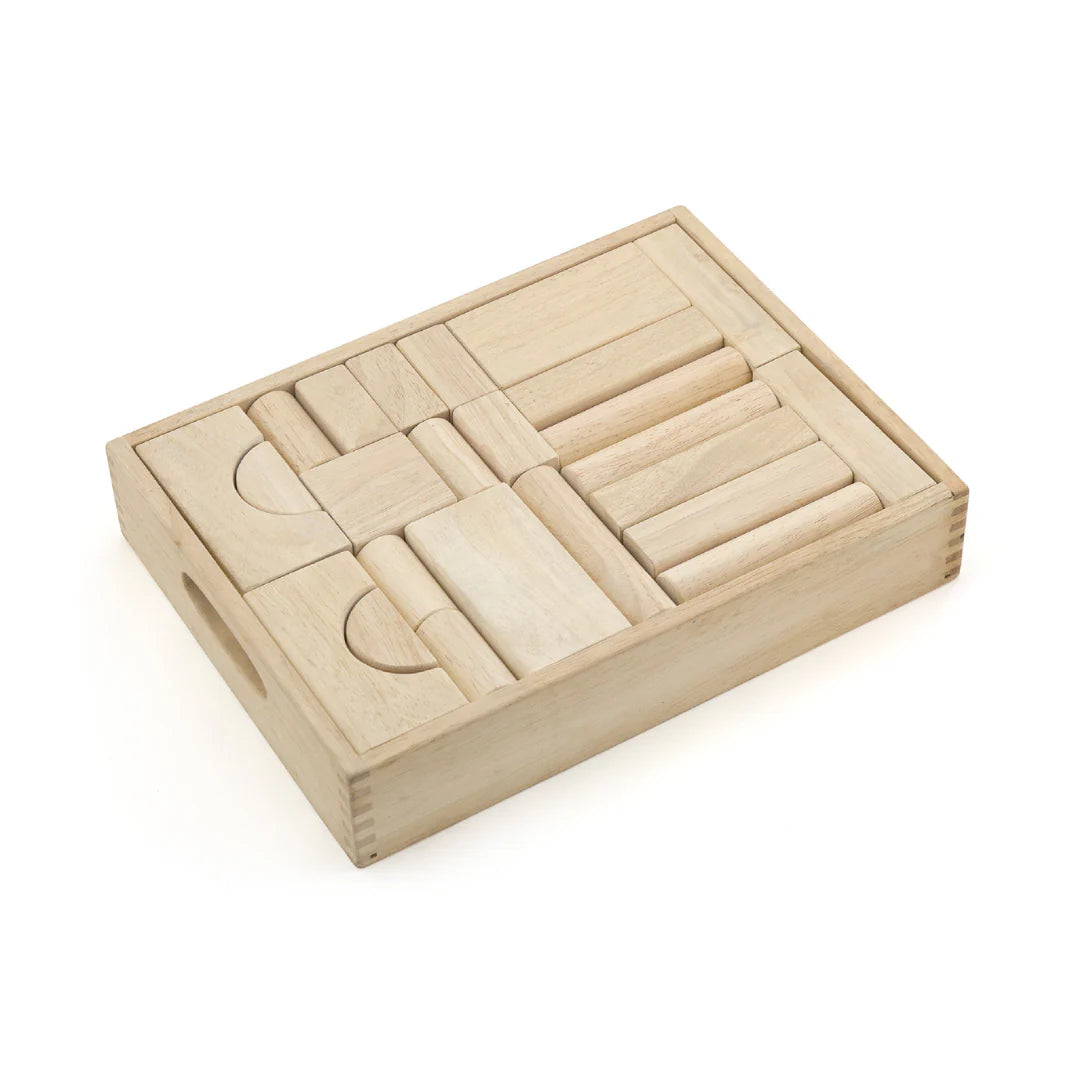 Viga Wooden Construction Cubes