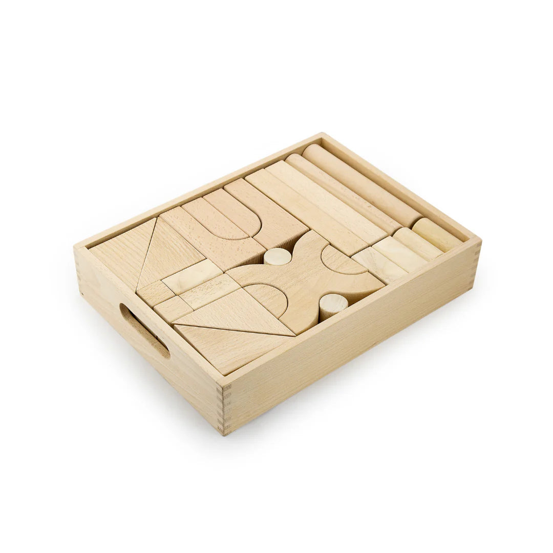 Viga Wooden Construction Cubes