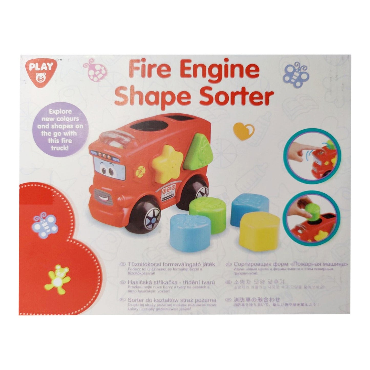 PlayGo Fire Engine Shape Sorter