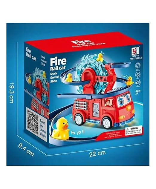 5 in 1 Fire Engine Set Fire Truck