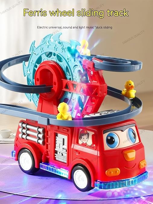 5 in 1 Fire Engine Set Fire Truck