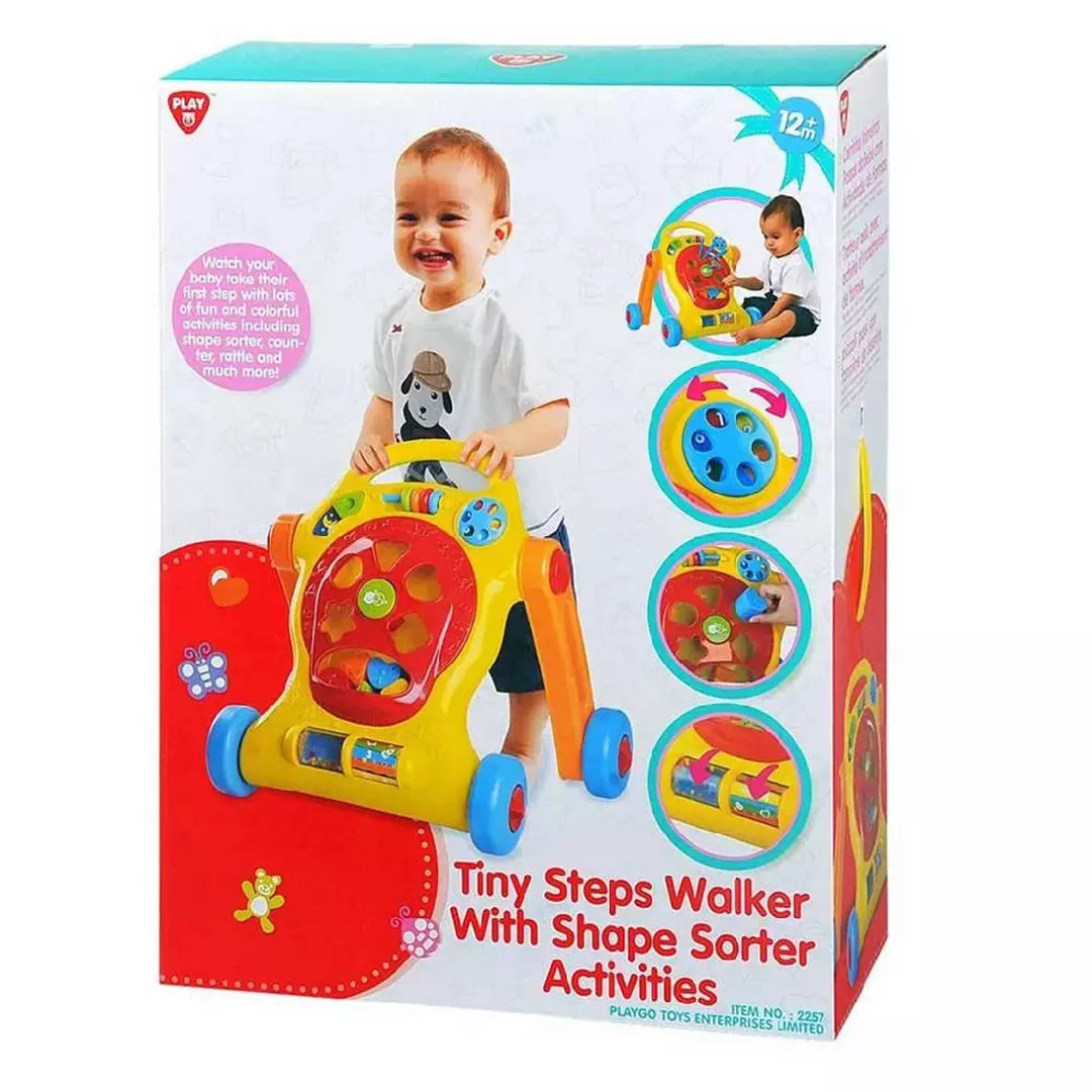 Play Go Tiny Steps Walker With Shape Sorter Activities