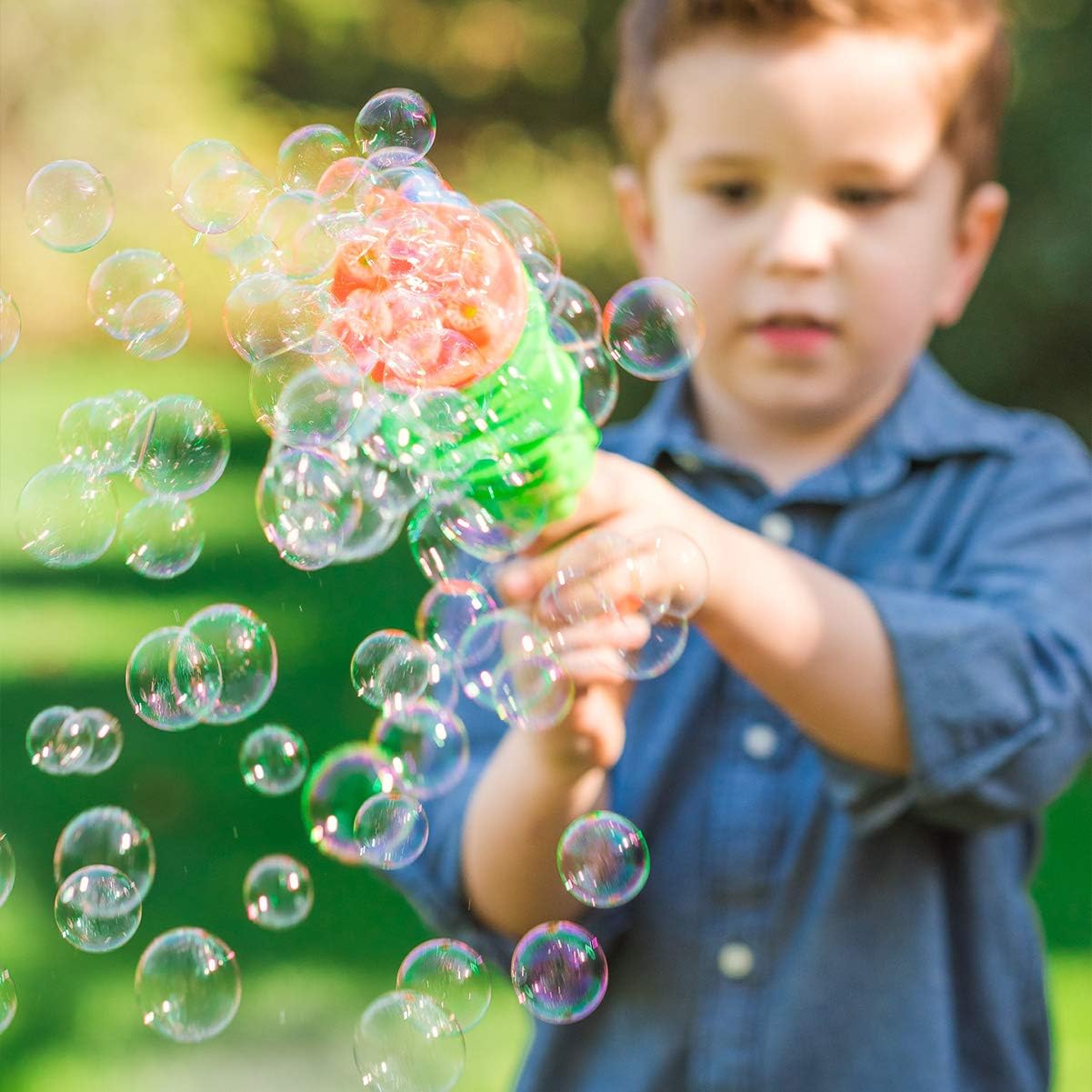 Majestic Bubbles 2 in 1 Giant Bubble Blaster Gun