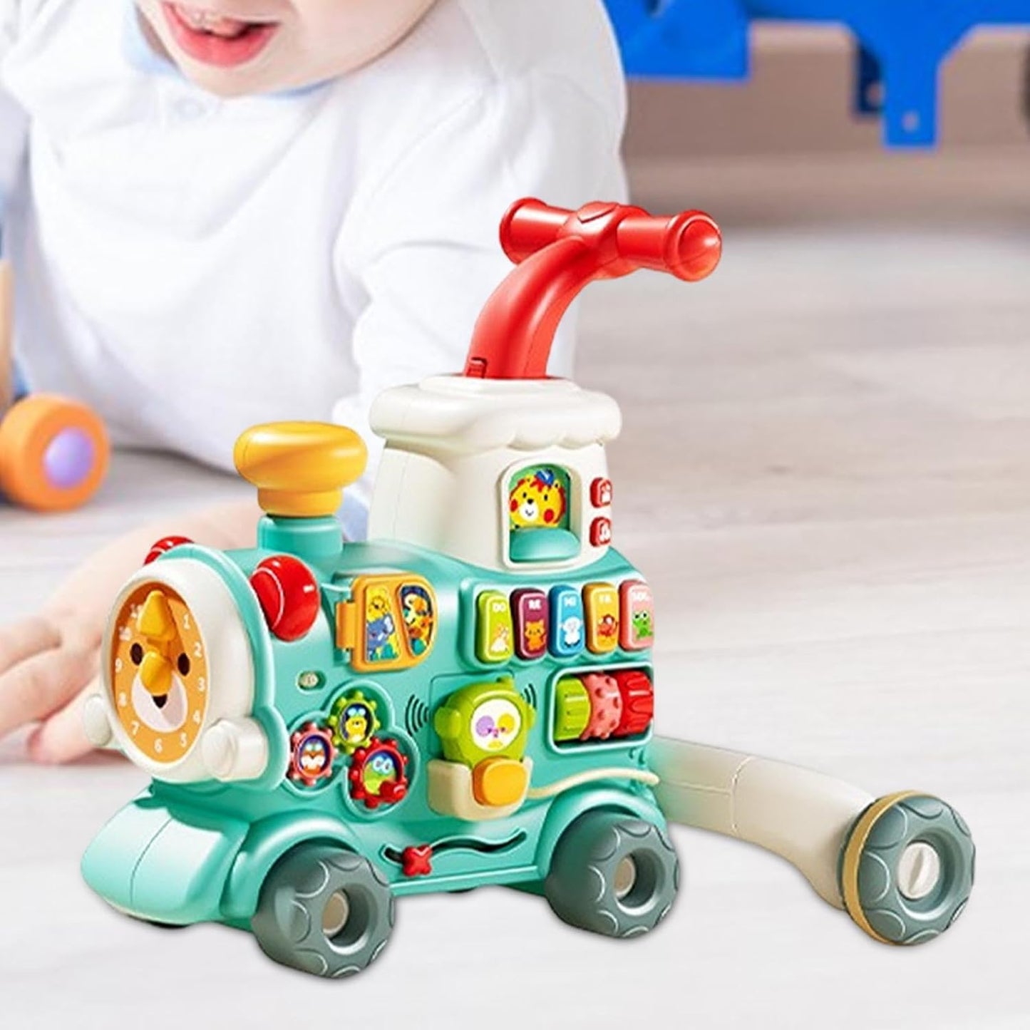 Steam Toddler Train 3-in-1 (Green)