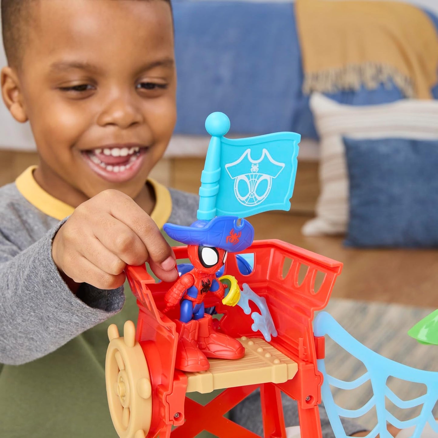 Marvel Spidey وأصدقائه غير العاديين Water-Webs Spidey Island