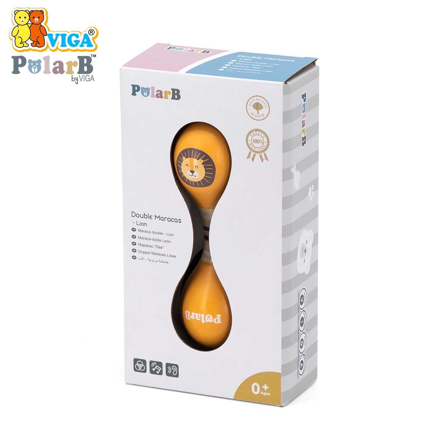 Double Maracas - Lion