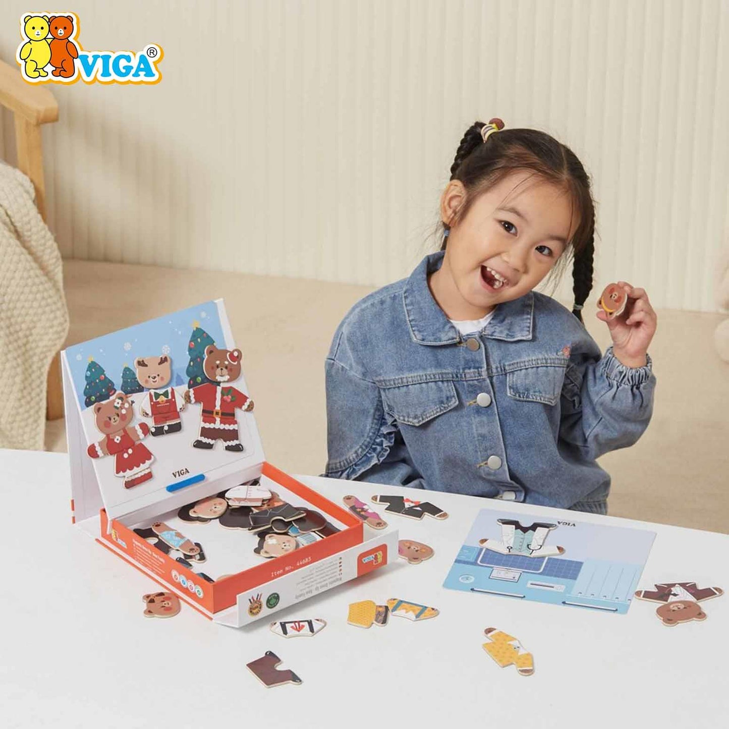 Magnetic Dress Up - Bear Family