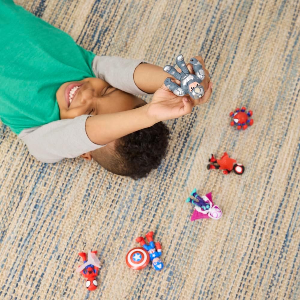 Marvel Spidey وأصدقائه المدهشون مجموعة Rohinup Roundup