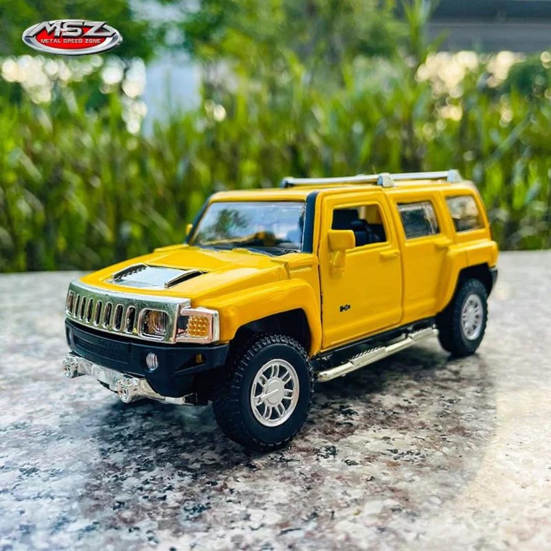 1:32 Hummer H3 - Yellow