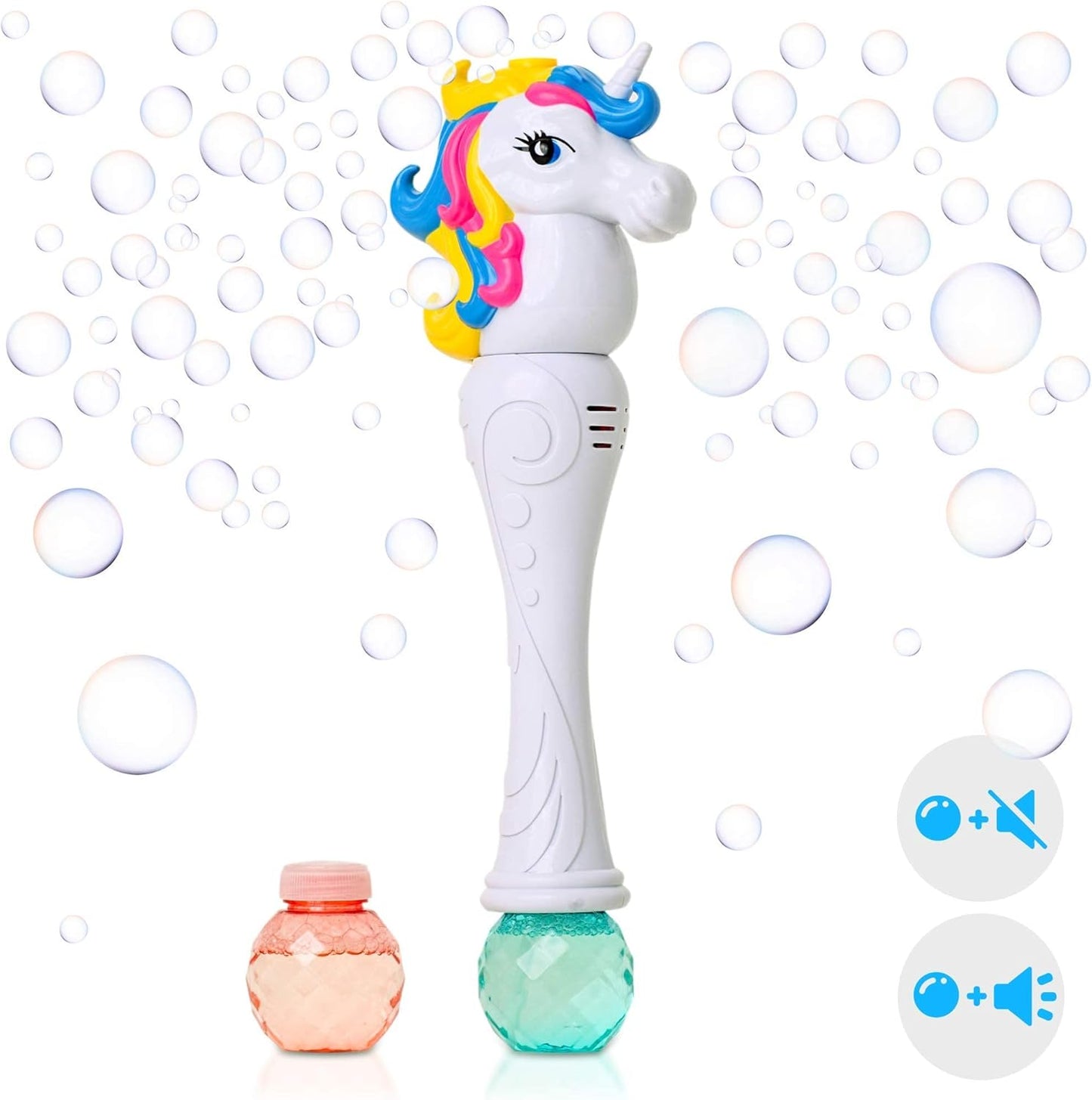 Majectic Bubbles - B/O Unicorn Bubble Wand