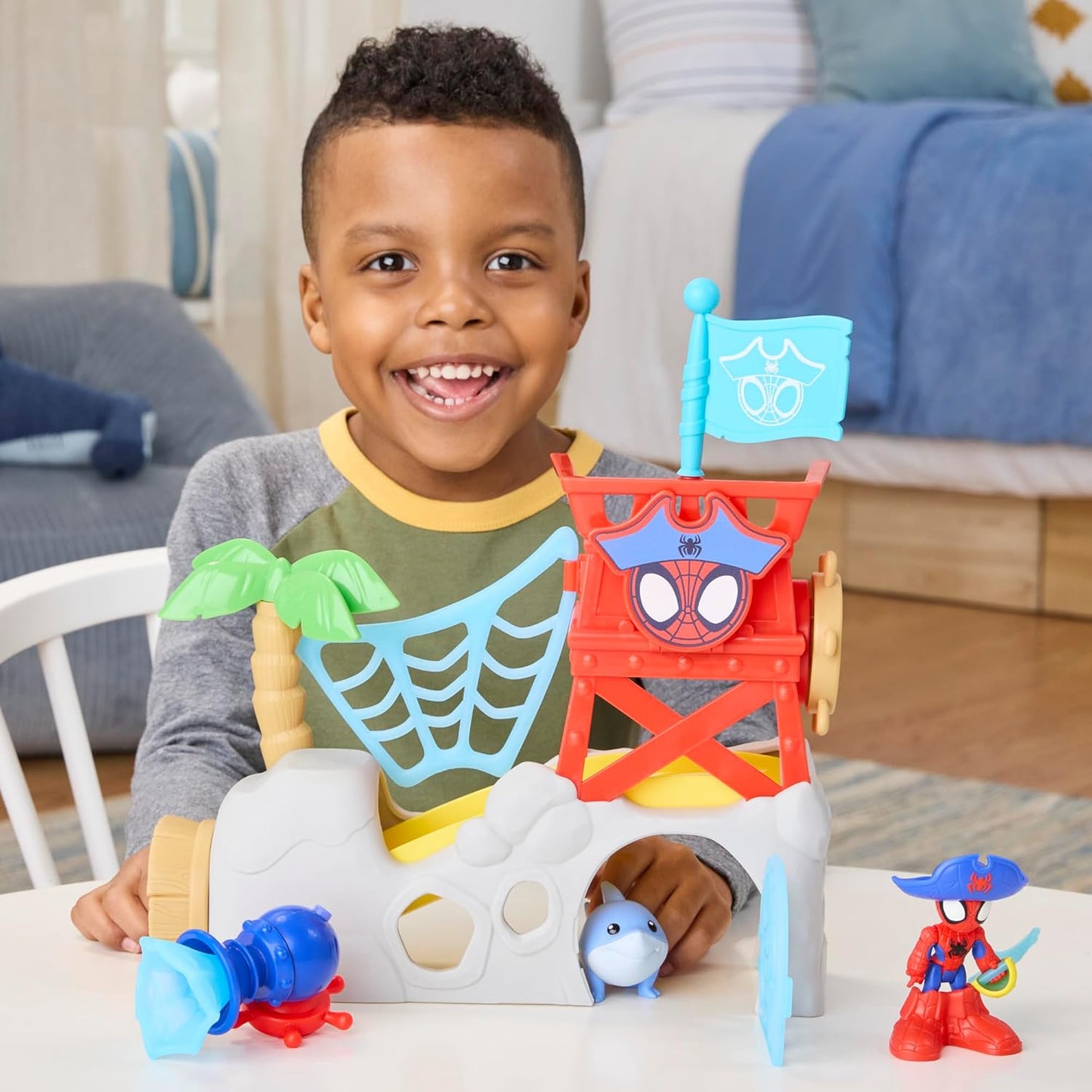 Marvel Spidey وأصدقائه غير العاديين Water-Webs Spidey Island