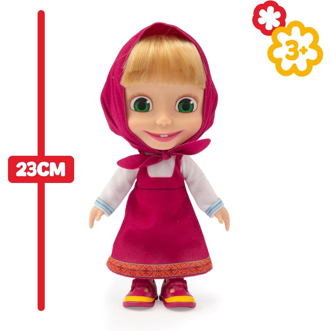 Masha و Bear Masha Doll 23cm