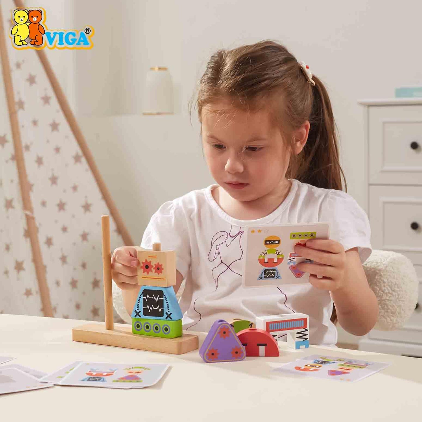 Robot Stacking Blocks