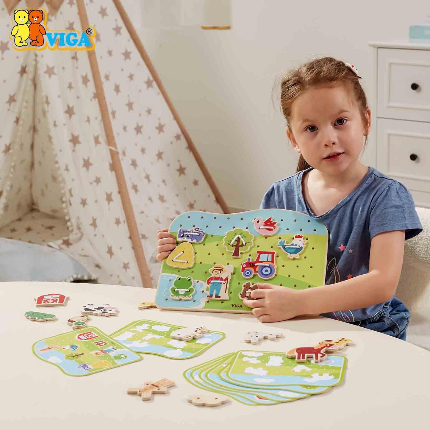 لعبة جلد المزرعة