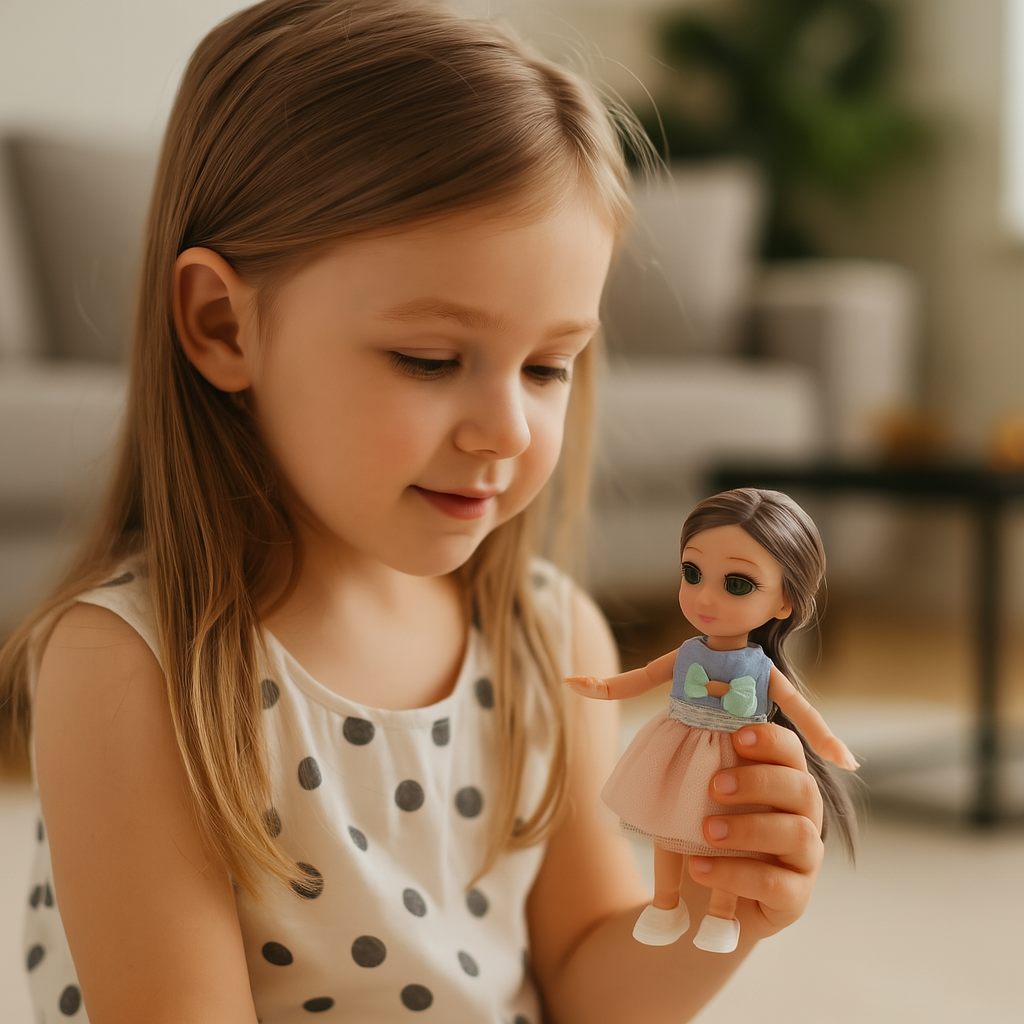 دمية Sweet Annie 6 "مع تربيد