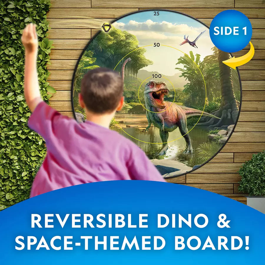 National Geographic Glow In The Dark Dartboard Game Set