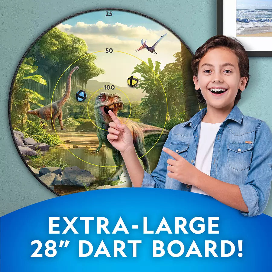 National Geographic Glow In The Dark Dartboard Game Set