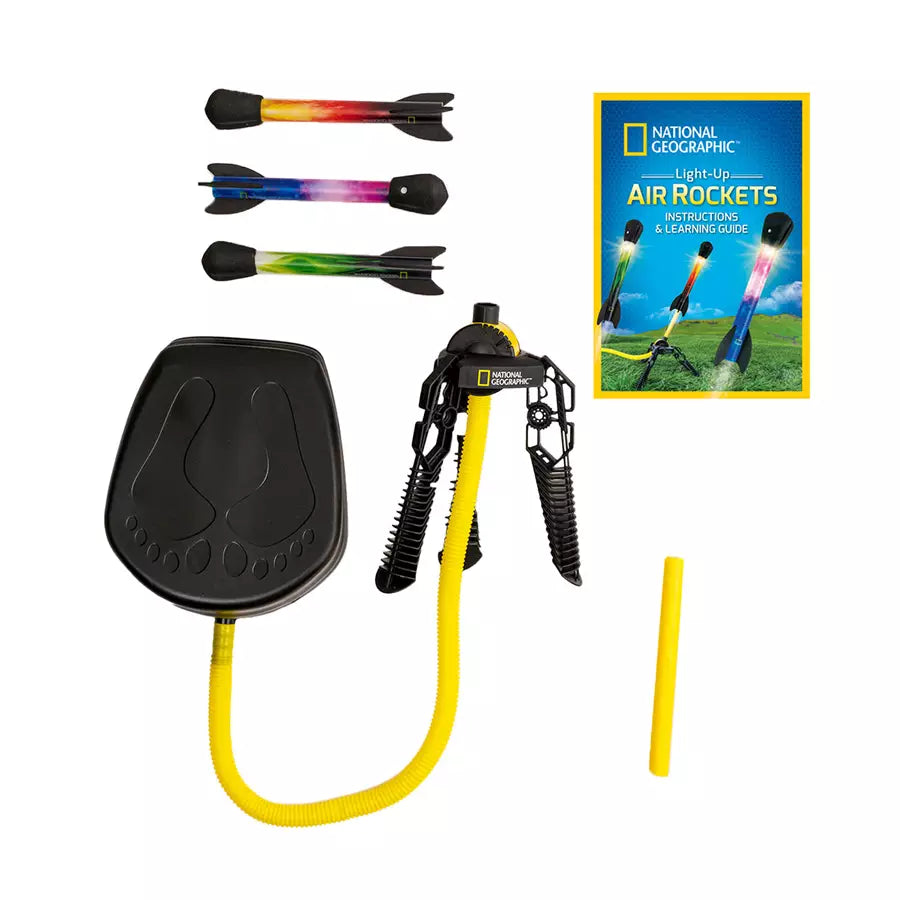 National Geographic Light-Up Air Rockets