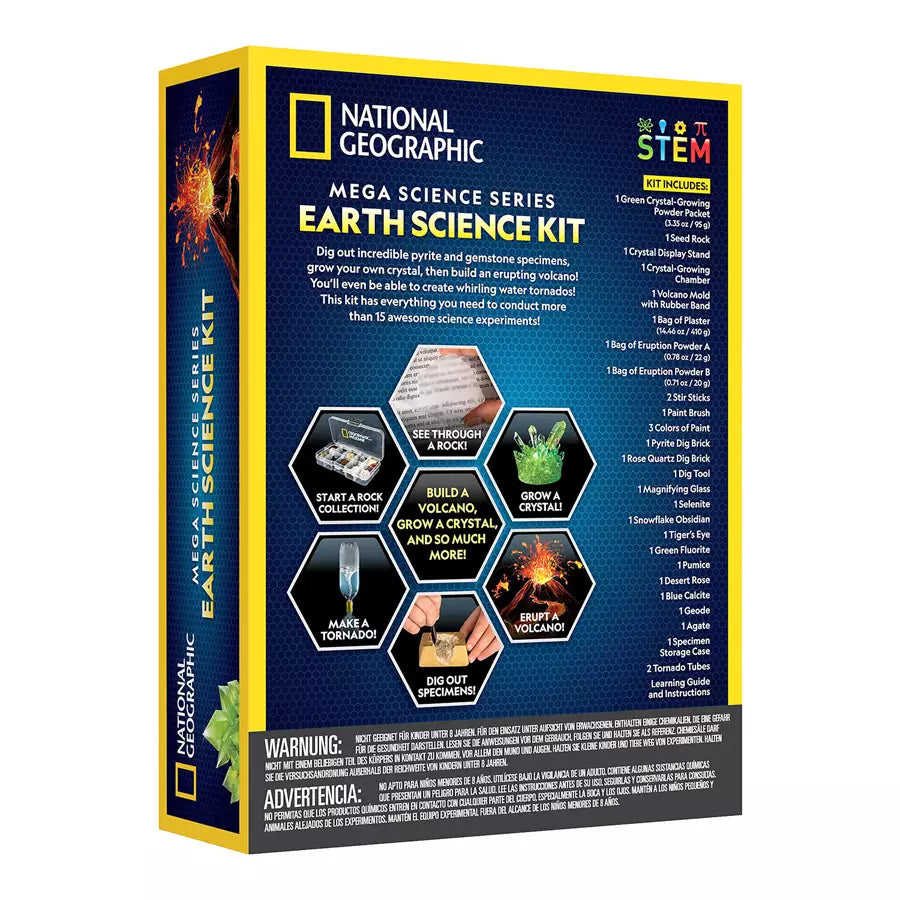 National Geographic Mega Science: Earth Science Kit