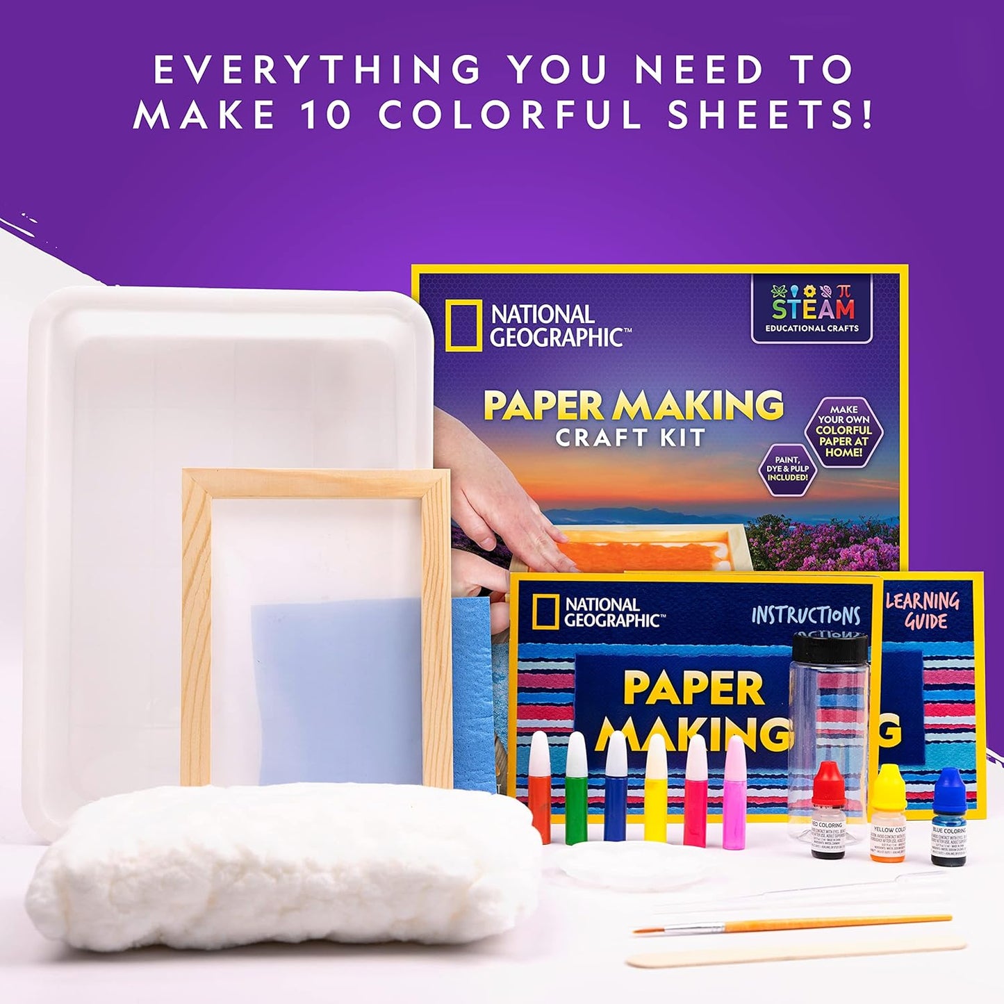 National Geographic Paper Making Craft Kit