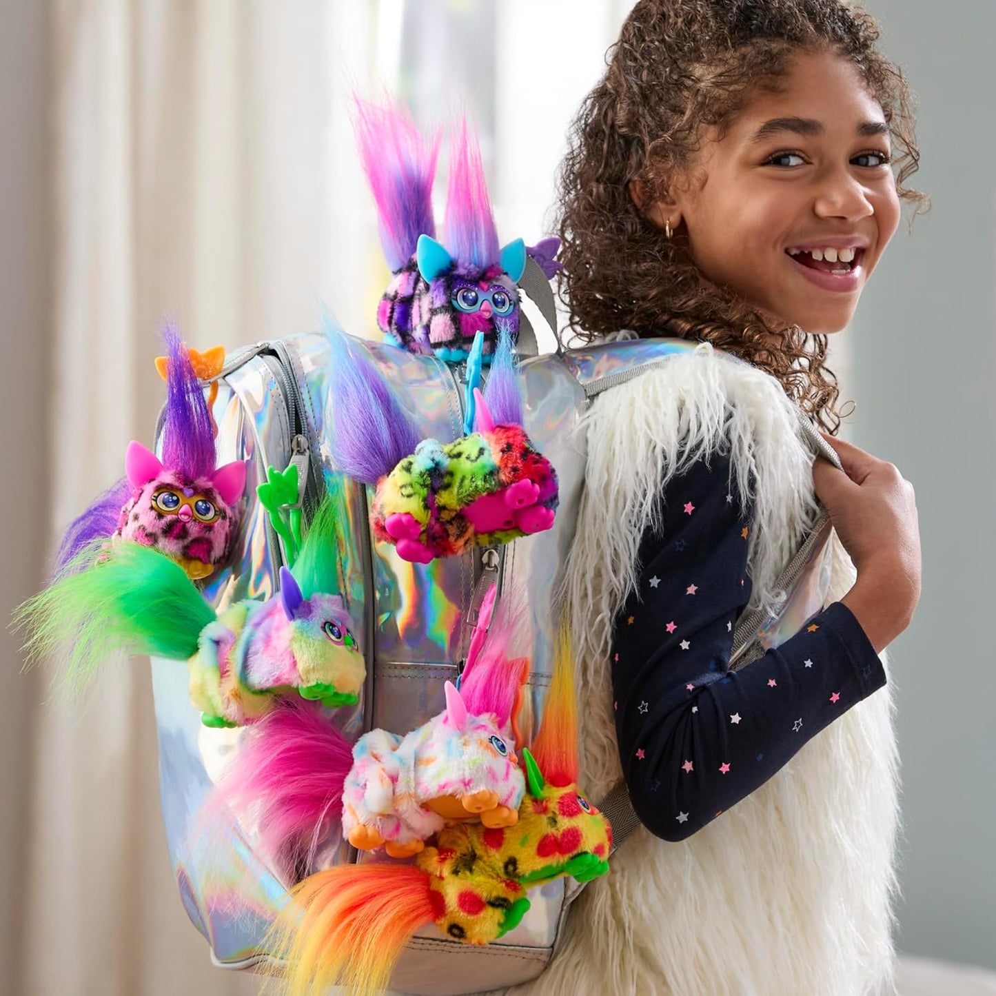 FURBY DJ Furblets Dis-Co-Dazz Mini Electronic Plush Toy