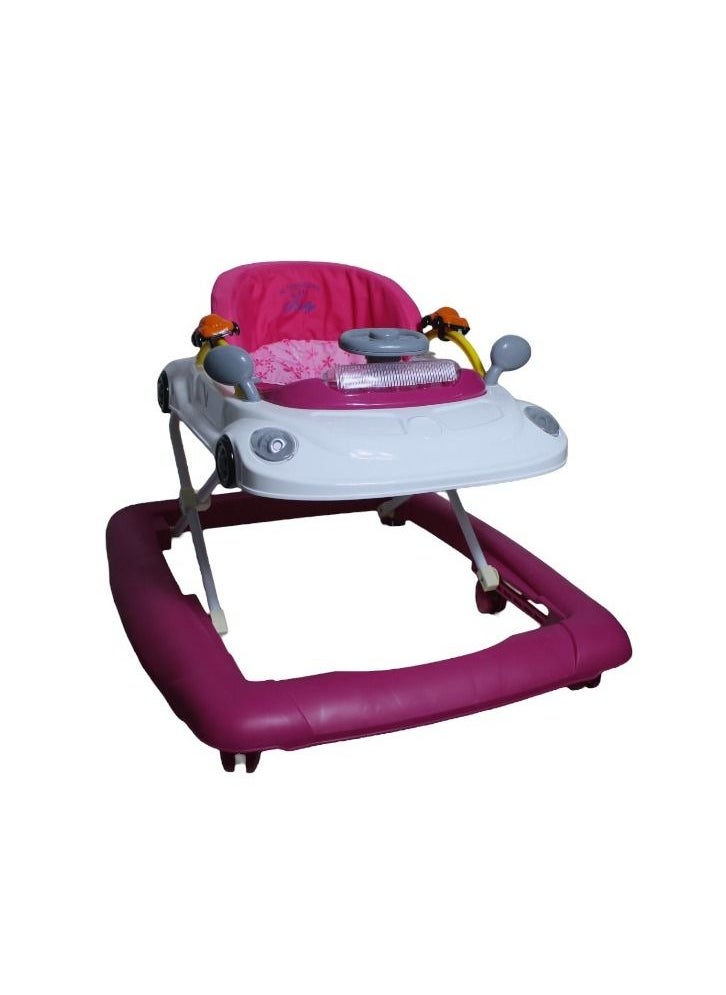 ممشى الطفل مع مقعد قابل للطي ناعم