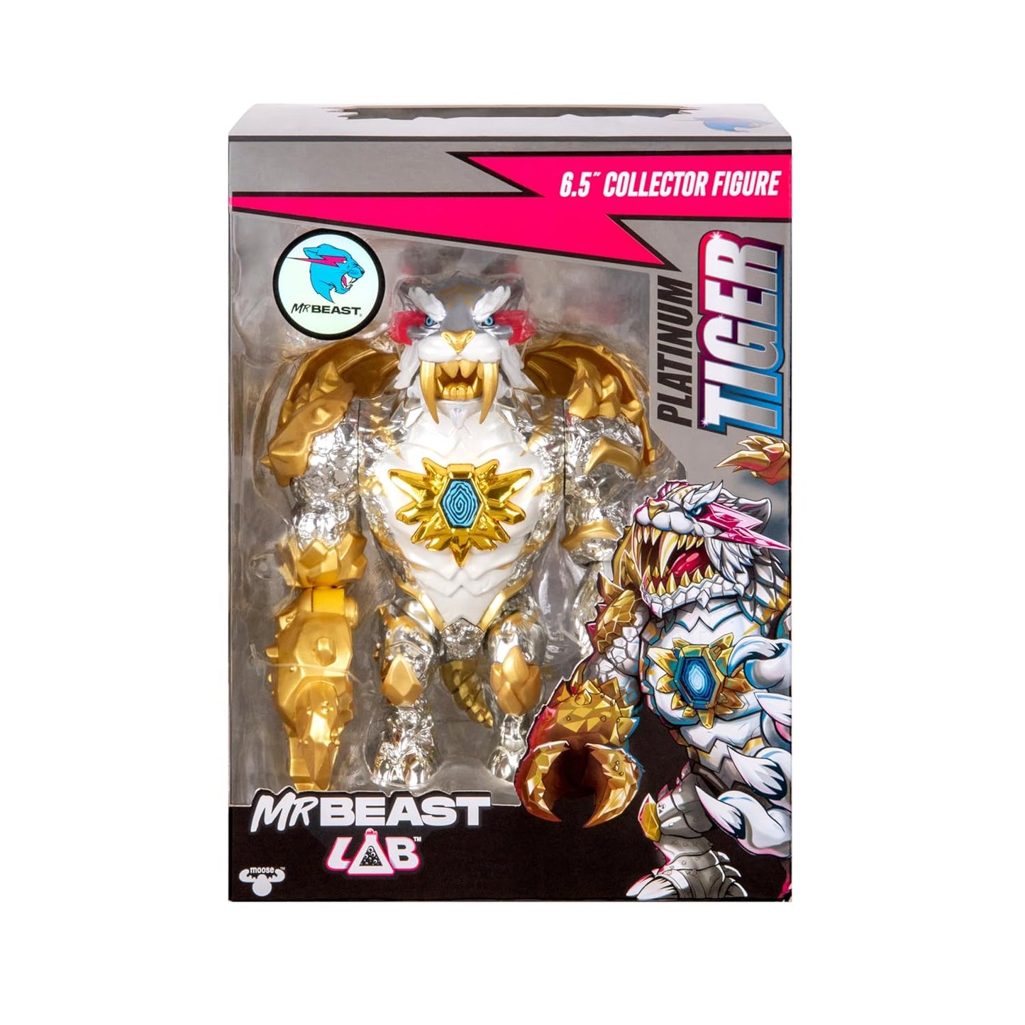 MrBeast Lab Collector Figure Tiger