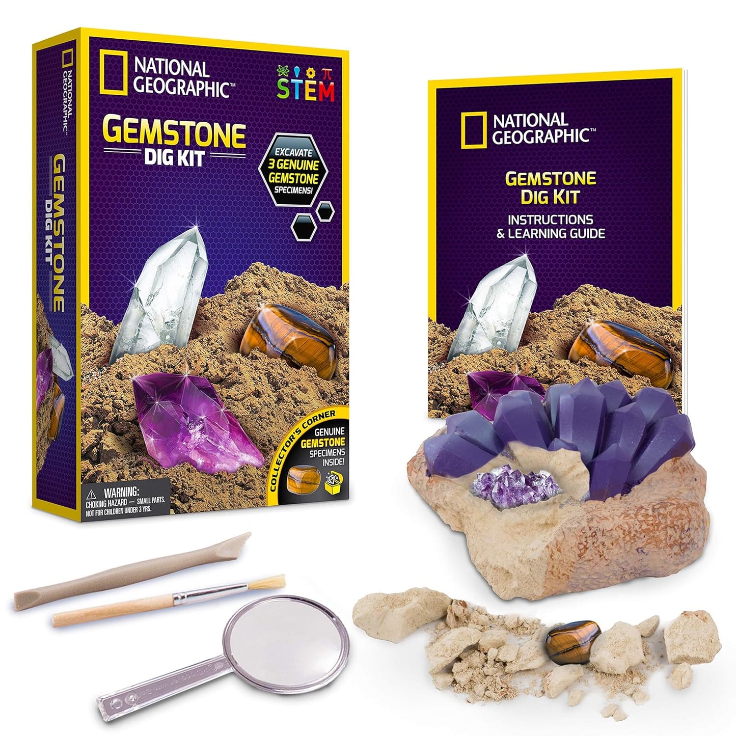 National Geographic Gemstone Dig Kit