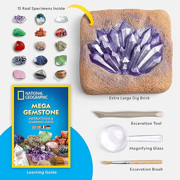 National Geographic Mega Gemstone Dig Kit