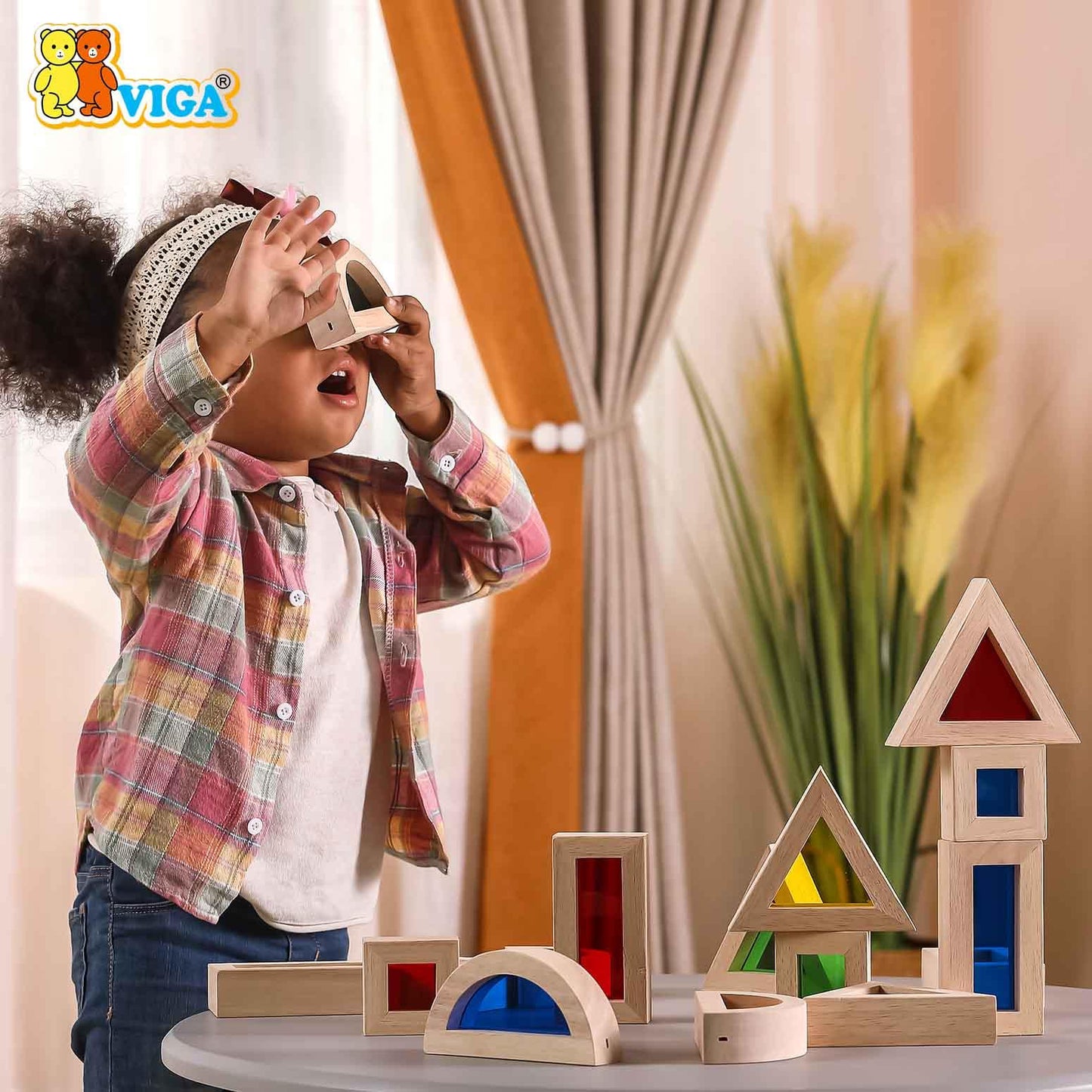 Large Color Blocks 16pcs Set