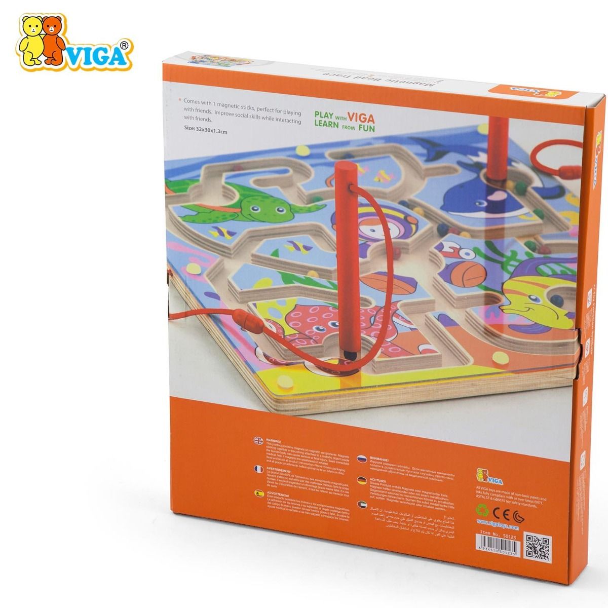 Viga Magnetic Bead Trace Under The Sea Game