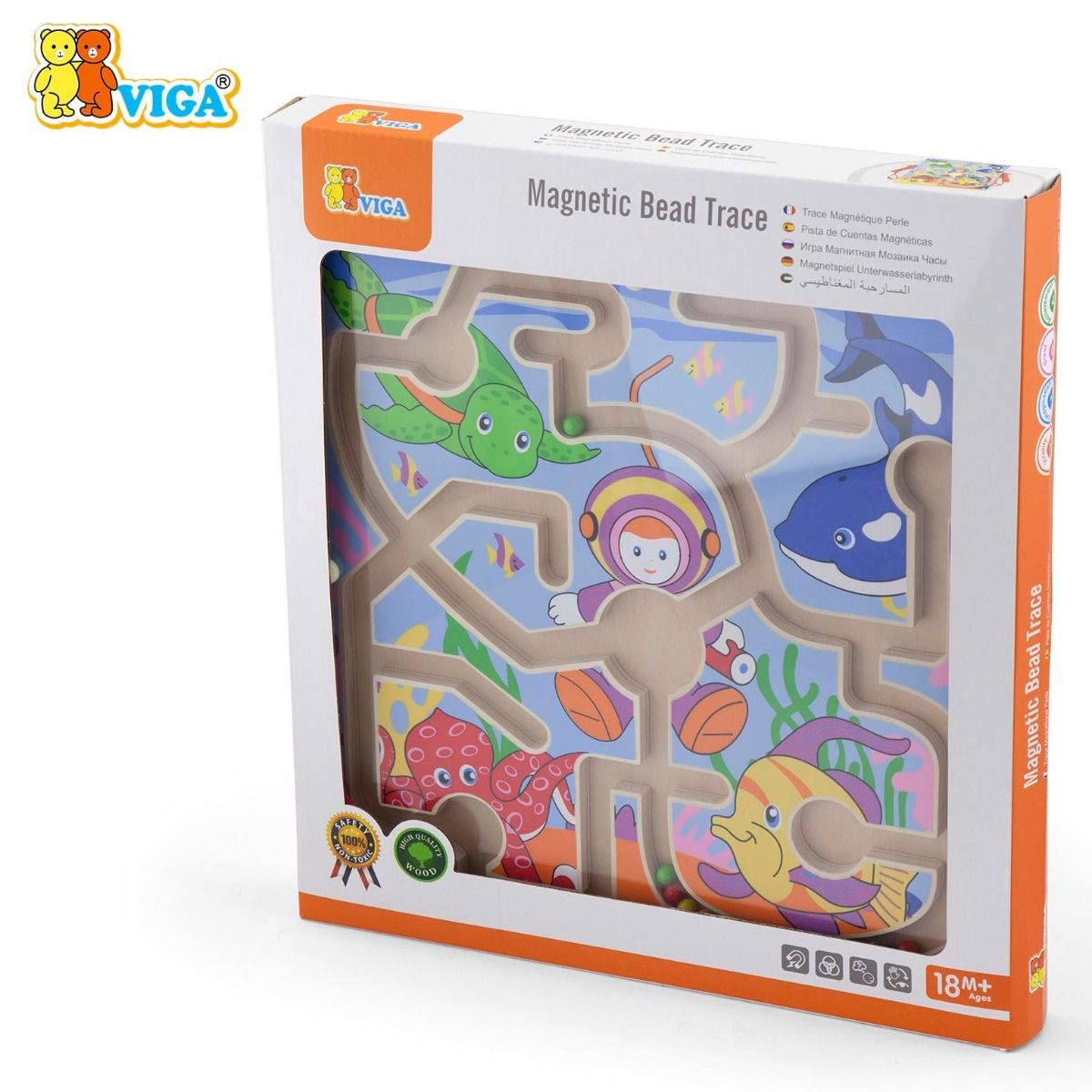 Viga Magnetic Bead Trace Under The Sea Game